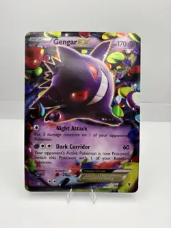 JUMBO Gengar EX Oversized Card 34/119 XY Phantom Forces Pokemon NM - Image 1