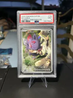 N's Zorua - 189 Sv: Scarlet & Violet Promo Card PSA 9 - Image 1