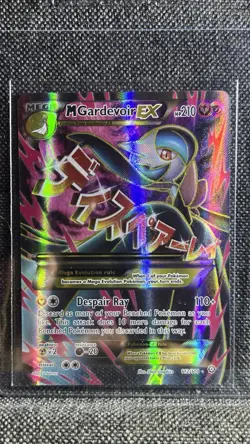 Pokemon TCG M Gardevoir EX Full Art Holo Rare Card 112/114 XY-Steam Siege Mega - Image 1