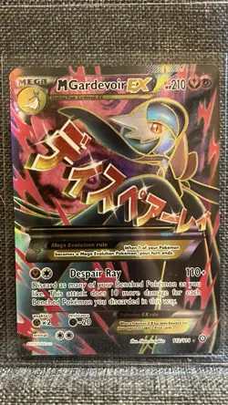Pokemon TCG M Gardevoir EX Full Art Holo Rare Card 112/114 XY-Steam Siege Mega - Image 2