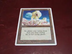 Magic the Gathering: MTG: 4th Edition: Winter Orb - Image 1