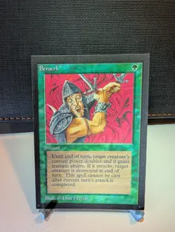 1993 MTG Magic The Gathering Collectors' Edition Berserk NM+ - Image 1