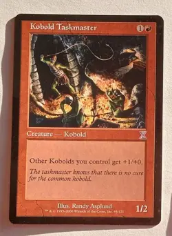 Magic MTG - Kobold Taskmaster - Timeshifted Time Spiral - LP - Image 1