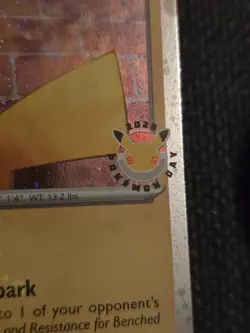 Pikachu 30th Anniversary Stamped Promo 051/162 Coin Pokemon Card Day 2026 - Image 5