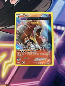 Entei Holo 15/98 Ancient Origins XY Pokemon TCG LP+ - Image 1