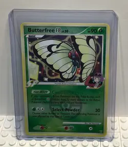 Butterfree FB 17/147 Supreme Victors Crosshatch Pokemon League Promo Card - Image 1