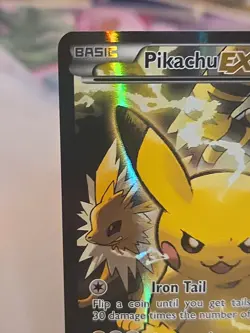 2016 Pokemon XY Black Star Pikachu Ex Promo Red & Blue #XY124 & Pikachu Lot NPMT - Image 3