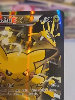 2016 Pokemon XY Black Star Pikachu Ex Promo Red & Blue #XY124 & Pikachu Lot NPMT - Image 4