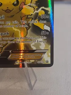 2016 Pokemon XY Black Star Pikachu Ex Promo Red & Blue #XY124 & Pikachu Lot NPMT - Image 5