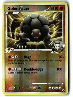 Golem E4 ⭐ 23/111 Reverse Holo Rare Rising Rivals 2009 Pokemon NM/LP - Image 1