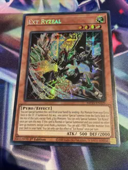 Yu-Gi-Oh! TCG Ext Ryzeal MP25-EN120 Prismatic Secret Rare Yugioh NM/M - Image 1