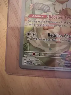 Pokemon TCG Eevee EX Prismatic Evolutions 173 Black Star Promo NM - Image 5