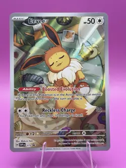 Pokemon TCG Eevee EX Prismatic Evolutions 173 Black Star Promo NM Pack Fresh - Image 1