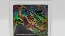 PSA 10 Roronoa Zoro OP01-025 1st Anniversary Set Promo ONE PIECE Card Chinese JP - Image 2