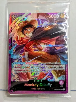 One Piece TCG | Monkey.D.Luffy | Sound Loader Vol. 1 | Promo | Leader | OP05-060 - Image 1