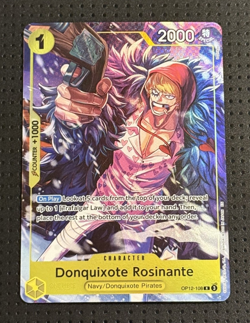 One Piece #OP12-108 Donquixote Rosinante Rare R Illustration Box Vol.6 - Image 1