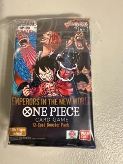 SEALED One Piece Emperors In The New World OP-09 6 Booster Packs & 1 DON English - Image 1
