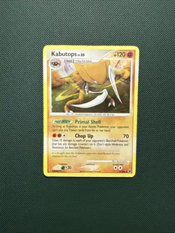 Kabutops 6/100 Diamond & Pearl Majestic Dawn Holo Pokemon Card TCG - MP 2008 - Image 1