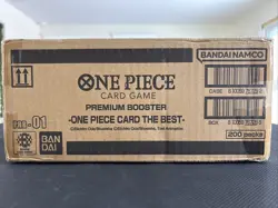 ONE PIECE TCG: THE BEST PREMIUM BOOSTER BOX SEALED CASE 10 BOXES PRB-01 ENGLISH - Image 1