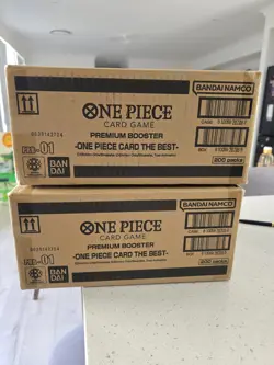 One Piece TCG PRB-01 The Best English Premium Booster Box x10 - Sealed Case - Image 1