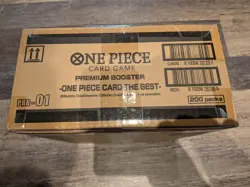 ONE PIECE ENGLISH TCG: THE BEST Premium Booster Box Case 10 Boxes PRB-01 PRB01 - Image 2