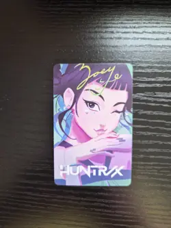 KPop Demon Hunters Collectible Trading Card (QZ15) - HUNTR/X - Zoey - Image 1