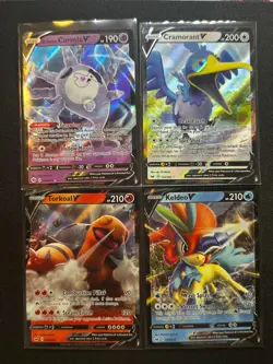 Pokemon Ultra Rare V- 4 Card Lot - Champion's Path & Sword and Shield! - Image 1