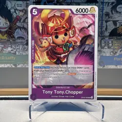 One Piece Card Game OP09-068 Tony Tony.Chopper English 2nd Anniversary Stamped - Image 1