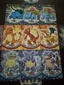 Topps Cards Pokemon Vintage 1999 Lot of 15 Pikachu/Charizard - Image 2