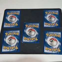 Lot of 5 Pokemon Cards Reverse Hollow Stamped ex era - Image 2