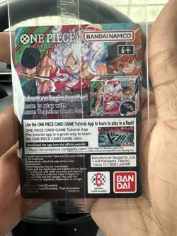 Bandai Namco One Piece Card Game Monkey.D.Luffy US Voyage Promo Holo P-055 - Image 2