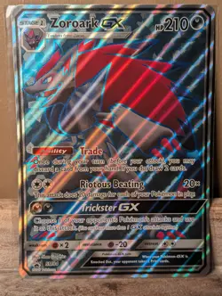 JUMBO Over Sized Zoroark GX Full Art SM84 Promo Black Star Promos Pokemon Card - Image 1