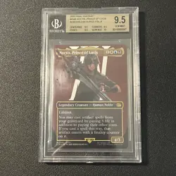 Noctis Prince of Lucis MTG Final Fantasy Borderless Surge Foil Card BGS 9.5 - Image 1