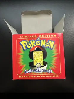 Pokemon 23K Gold Plated Trading Card | Togepi | Burger King Edition - Image 3