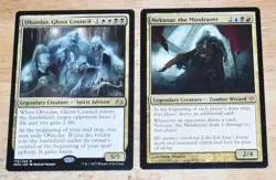 MTG 2x Legendary Commander Obzedat, Ghost Council & Nekusar the Mindrazer - Image 1
