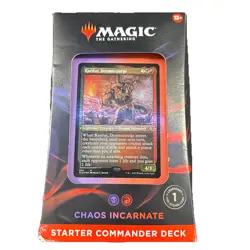 Magic The Gathering MTG Commander Starter Deck: Chaos Incarnate - Image 1