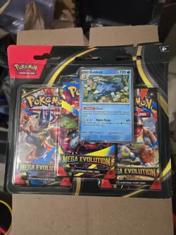 2x Pokemon: Mega Evolution 3 Pack Blister Psyduck & Golduck Promo's TCG - Image 3