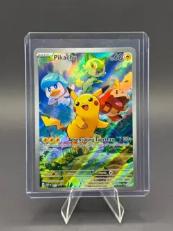 Pikachu Pokemon Scarlet & Violet Promo 27 Promo Holofoil Near Mint - Image 1