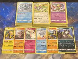 Sun & Moon Era Bulk Rare Card Lot (100) Pokemon Tcg - Rare Only -All From SM Era - Image 1