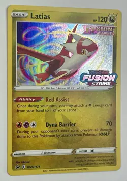 Pokemon TCG - Latios - SWSH171 - Fusion Strike Stamped - Prerelease Promo - Image 2