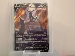 2021 Pokemon Umbreon V Evolving Skies Alternate Full Art 189/203 - Image 1
