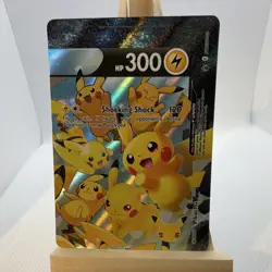 Pokemon Pikachu V-Union Promo Holo Oversized SWSH140 Pokemon Celebrations - Image 1