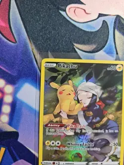 Pokemon Pikachu TG05/TG30 Swsh11: Lost Origin Trainer Gallery Holo Ultra Rare NM - Image 5
