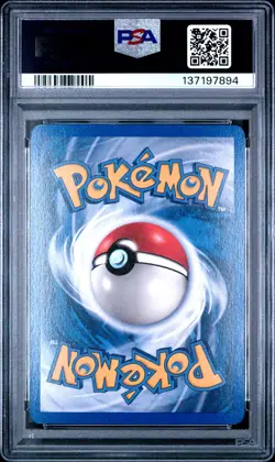 2004 POKEMON EX FIRE RED & LEAF GREEN #13 RAPIDASH-REVERSE FOIL PSA 7 - Image 2