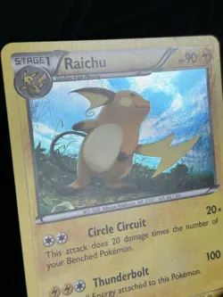 Pokemon TCG Raichu 43/146 XY Base Set Holo (English) - NM - Image 5