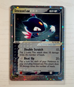 Sneasel EX 103/109 EX Ruby & Sapphire Pokemon TCG Holo - Image 2