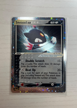 Sneasel EX 103/109 EX Ruby & Sapphire Pokemon TCG Holo - Image 4