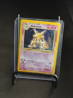 Alakazam - Pokemon Base Set 1/102 - Holo - Ungraded - LP to MP - Image 1