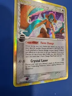 Pokemon TCG Deoxys (Delta Species) 5/110 Reverse Holo Stamped EX Holon Phantoms - Image 4