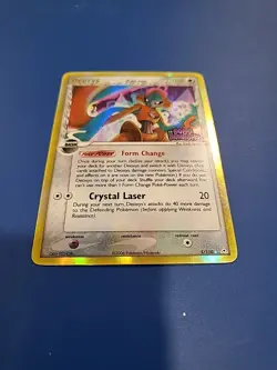 Pokemon TCG Deoxys (Delta Species) 5/110 Reverse Holo Stamped EX Holon Phantoms - Image 5